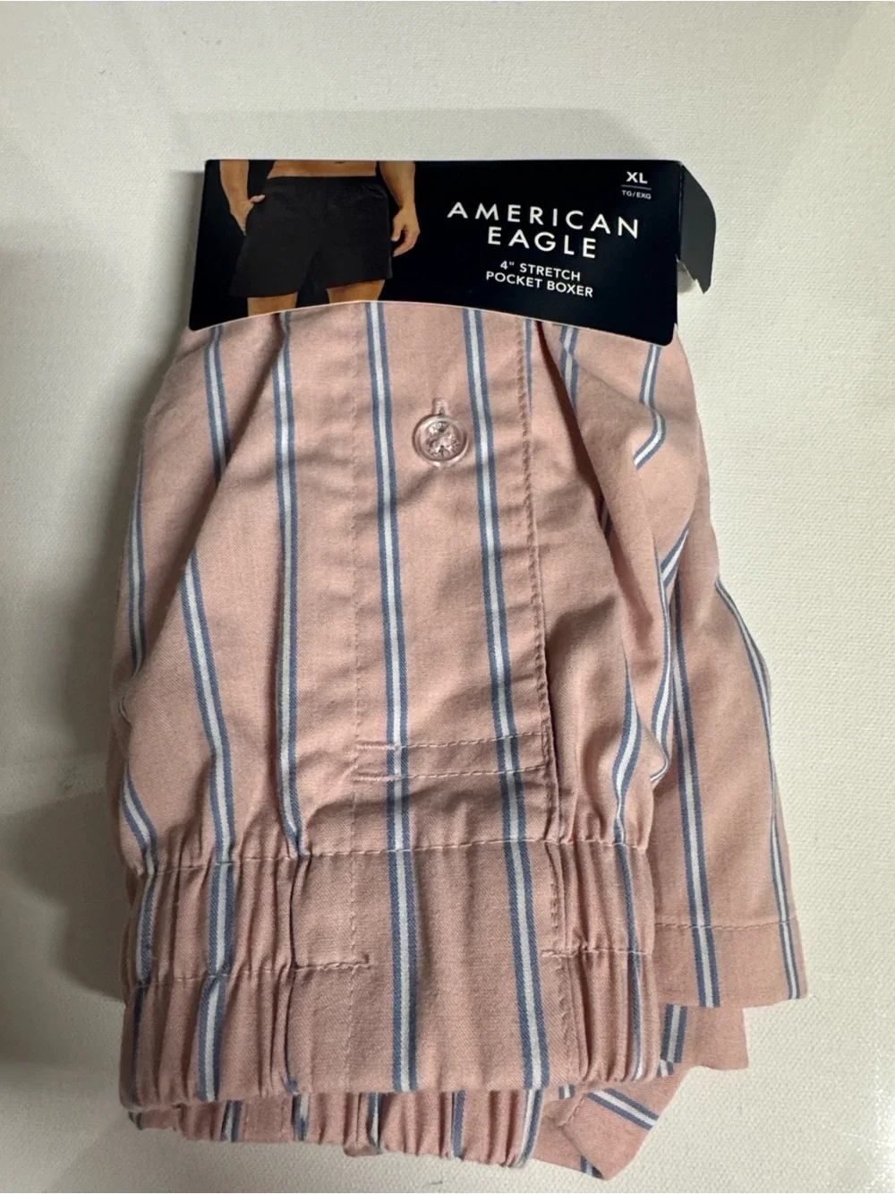 American Eagle Pocket Boxers Mens XL Pink